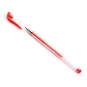Nice Price Red Gel Pens Pack of 10 WX21718