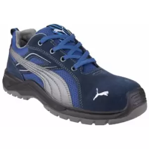 Mens Omni Sky Low Lace Up Safety Shoe (10 uk) (Blue) - Blue - Puma Safety