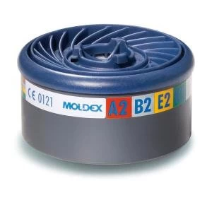 Moldex ABEK2 70009000 Particulate Filter EasyLock System Blue Ref