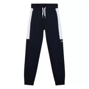 Boss Kids Boys Block Colour Branded Joggers In Navy - Size 12 Years