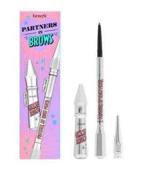 Benefit Partners in Brows Eyebrow Pencil & Volumising Eyebrow Gel Duo Shade 02