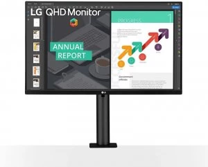 LG 27" 27QN880 Quad HD IPS LED Monitor