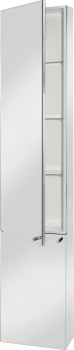 Croydex Nile Tall Cabinet - Chrome.