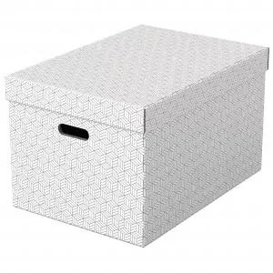 ESSELTE Storage Box Home Size L 3pcs white