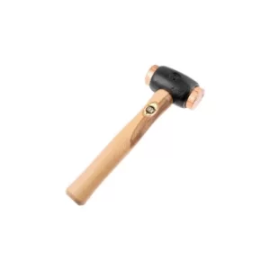 04-314 44MM Copper Soft Faced Hammer with Wood Handle