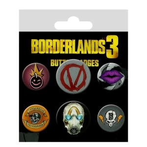 Borderlands 3 Badges Icons (Black)