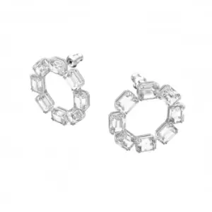 Millenia Hoop Circle Crystal Earrings 5618629