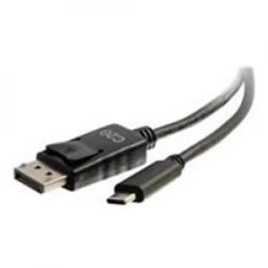 C2G 3.7m (12ft) USB C to DisplayPort Adapter Cable 4K - Black