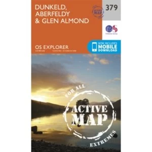 Dunkeld, Aberfeldy and Glen Almond by Ordnance Survey (Sheet map, folded, 2015)