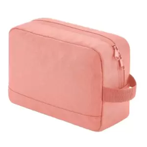 Bagbase Essential Recycled Toiletry Bag (One Size) (Blush Pink)