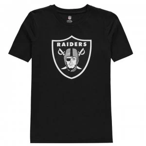 NFL Logo T Shirt Juniors - Raiders
