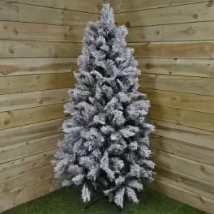 Kaemingk - 6ft (180cm) Snowy Vancouver Mixed Pine Artificial Christmas Tree Green 478 tips
