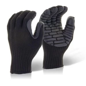 Glovezilla Anti Vibration Glove Black XL Ref GZAVGXL Up to 3 Day