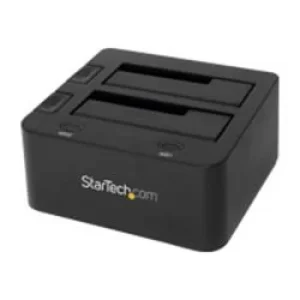 StarTech USB 3.0 eSATA Dual Hard Drive Docking Station with UASP for 2.5 3.5" SATA SSD HDD SATA 6 Gbps