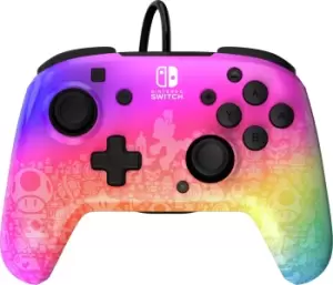 PDP Nintendo Switch REMATCH Wired Controller - Star Spectrum
