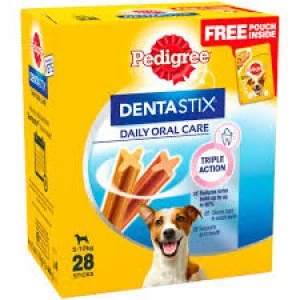 Pedigree 28 pack Dentastix Small Dog Treats