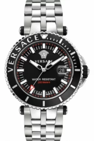 Mens Versace V-Race Diver Watch VAK030016