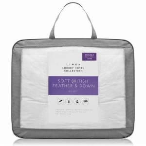 Hotel Collection Duck Feather & Down 4.5 Tog Duvet - White