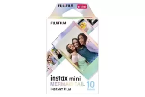 Fujifilm Instax Mini Mermaid Tail Photo Film - 10 Shot Pack