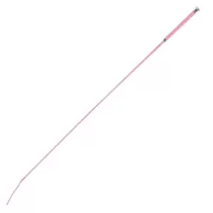 Dublin Dressage Whip with Plaited Handle - Pink
