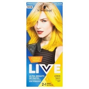 Live Ultra Brights Lemon Twist 102 Yellow