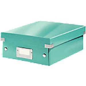 Leitz Click & Store Small Organiser Box, Ice Blue