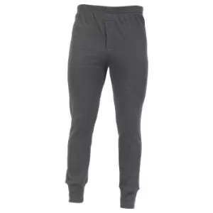 Absolute Apparel Mens Thermal Long Johns (S) (Charcoal)