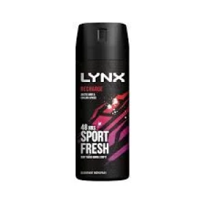 Lynx Recharge Body Spray Deodorant 150ml