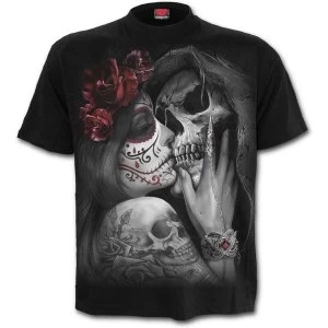 Dead Kiss Mens XX-Large T-Shirt - Black