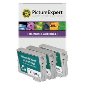 Picture Expert Epson Seahorse T048C Black And Colour Ink Cartridge