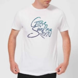 Gone Surfing Mens T-Shirt - White - 5XL
