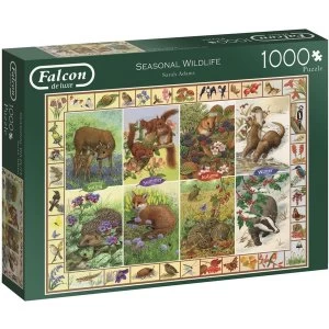 Falcon Seasonal Wildlife Jigsaw Puzzle - 1000 Pieces