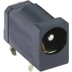 Low power connector Socket horizontal mount 4.5mm 1.3 mm