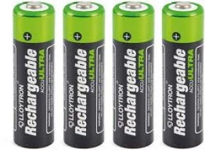 Lloytron B1025 Rechargeable Accuultra AA Ni-MH Batteries 2700mAh 4 Pack