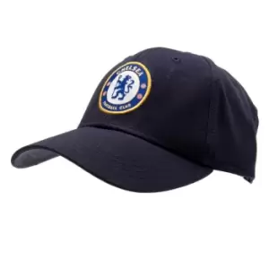 Chelsea FC Navy Cap (One Size) (Navy)