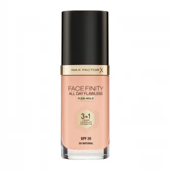 Max Factor Facefinity 3in1 Flawless Foundation 50 Natural