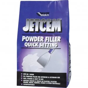 Everbuild Jet Cem Quick Set Powder Filler 3KG