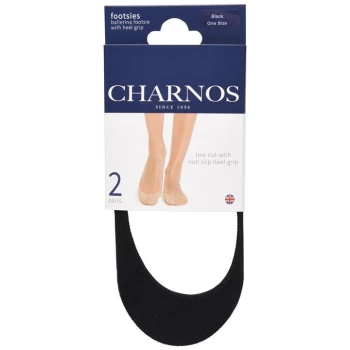 Charnos Ballerina Foot Socks - Black