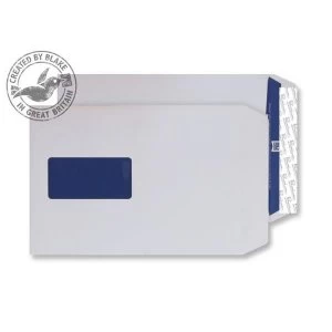 Blake Premium Pure Envelopes Pocket Peel Seal Window 120gsm C5