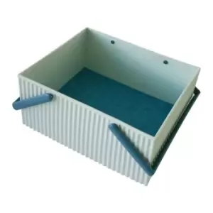 Hachiman Omnioffre Stacking Storage Box Large - Sky Blue