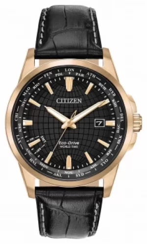 Citizen Mens Eco-Drive World Timer WR50 BX1003-08E Watch