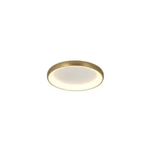 Kampos LED Ceiling Light 30W 3000K Aluminium Brushed Gold Matt