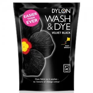 Dylon Wash and Dye - Velvet Black