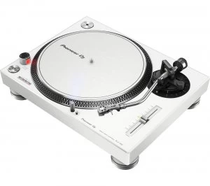 PIONEER PLX-500 Direct Drive Turntable - White