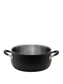 Meyer Accent Hard Anodised Ultra-Durable 24cm Open Casserole