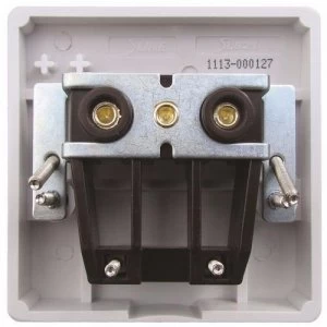 ESR Sline 45A White 1G Cooker Cable Connection Unit Electric Wall Box