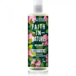 Faith In Nature Wild Rose Regenerating Conditioner For Normal To Dry Hair 400ml