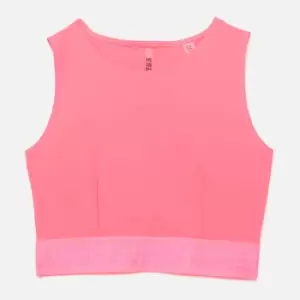 Guess Girls Active Sports Top - Monroe Pink - 16 Years