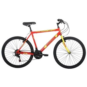 Barracuda Draco 1 17" Frame 26" Wheel 18 Speed Mountain Bike - Red/Yellow
