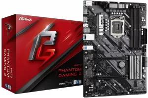 ASRock H470 Phantom Gaming 4 Intel Socket LGA1200 H5 Motherboard